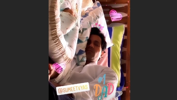 Sumeet Vyas With His Son