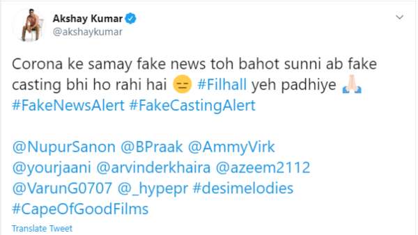 Akshay Kumar On Filhall 2