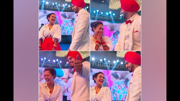 Neha Can’t Stop Blushing As She Shook Legs With Rohanpreet