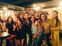 Ishqbaaz 1 Year Nakuul Mehta Surbhi Chandna Barun Sobti Team Celebrate 1yearofishqbaaaz Pics