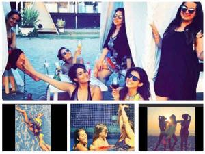 PICS: Kishwer & The Girl Gang Sizzle In Bikini!
