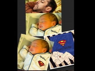 Arpita Khan's Son Ahil Sleeps Wearing A Superman Babysuit!