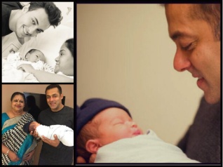 New Pics Of Baby Ahil With Salman & Family!