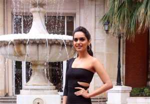 Manushi Chhillar At Launch Of Club Factory TVC