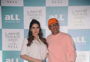 Zareen Khan At LFW Plus Size Model auditions