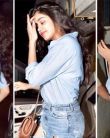 Jhanvi Kapoor looks Cool in Casual Denim LOOK at Arjun Kapoor's Birthday Party