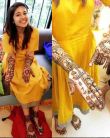 Shweta Tripathi Mehendi Ceremony, looks GORGEOUS in yellow dress
