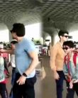 Bobby Deol son Aryaman Deol REFUSES to get CLICKED at Mumbai airport; Watch Video