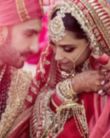 Deepika Padukone  Ranveer Singh's FIRST Official Photo as Bride - Groom goes VIRAL