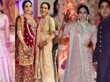 Nita Ambani & Isha Ambani shines..