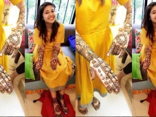 Shweta Tripathi Mehendi Ceremony..
