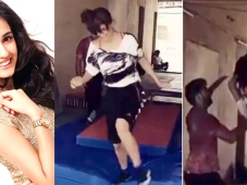 Disha Patani is working hard for..