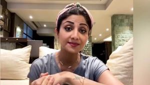 Shilpa Shetty appealed to the people of the country with folded hands