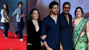 Bollywood Beautiful Couple glam up Gadar 2 Success Party, Videos are getting viral!