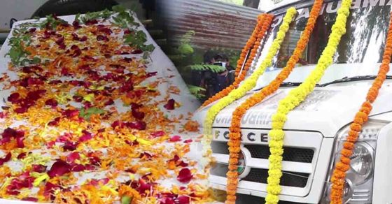 Sidharth Shukla Death: Hospital ambulance decorated for Sidharth's last