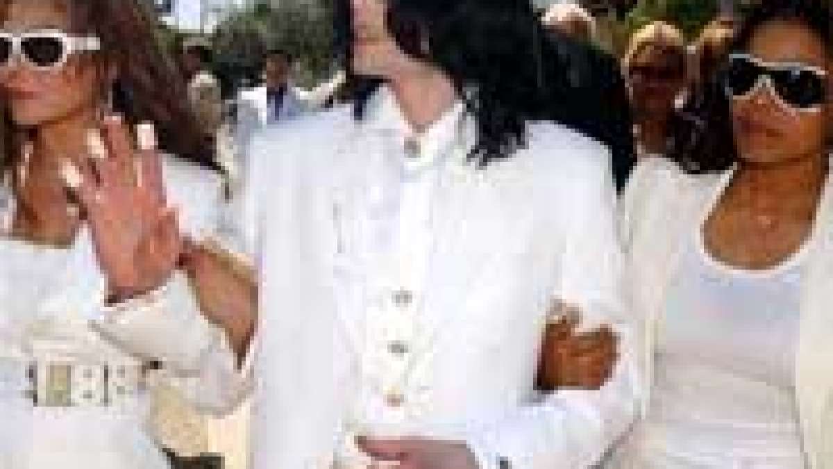 Michael Jackson Sister LaToya Diana Ross Backup Guardian(00)