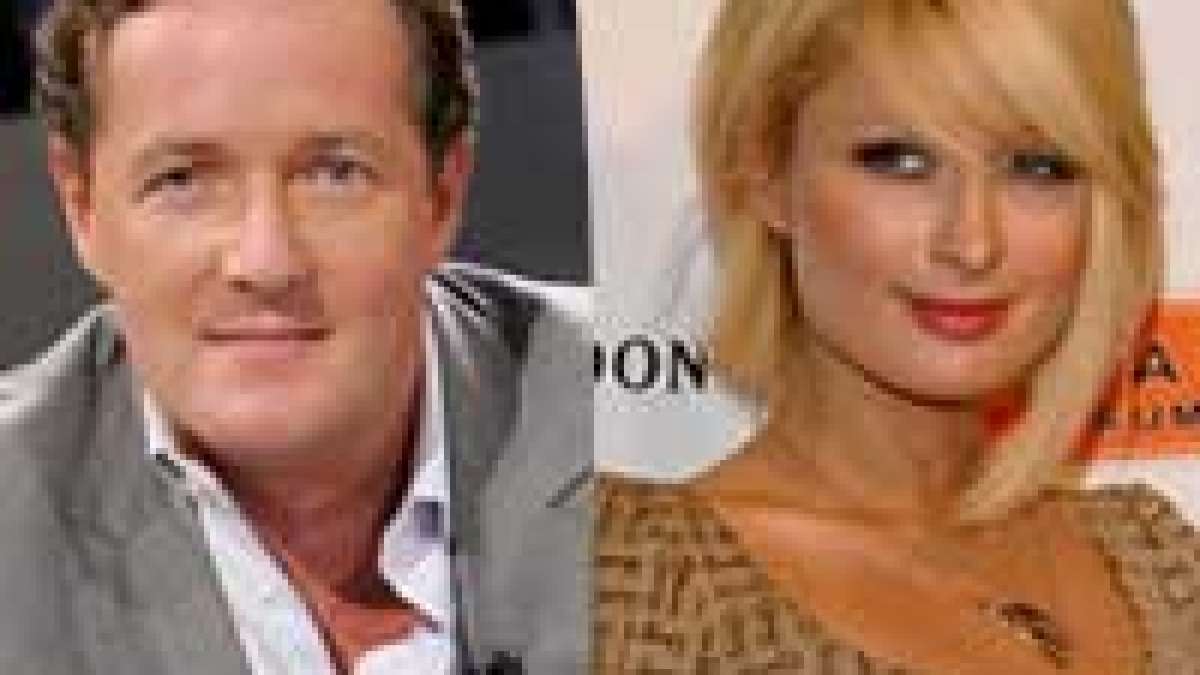 Britains Got Talent Piers Married Paris Hilton Las Vegas