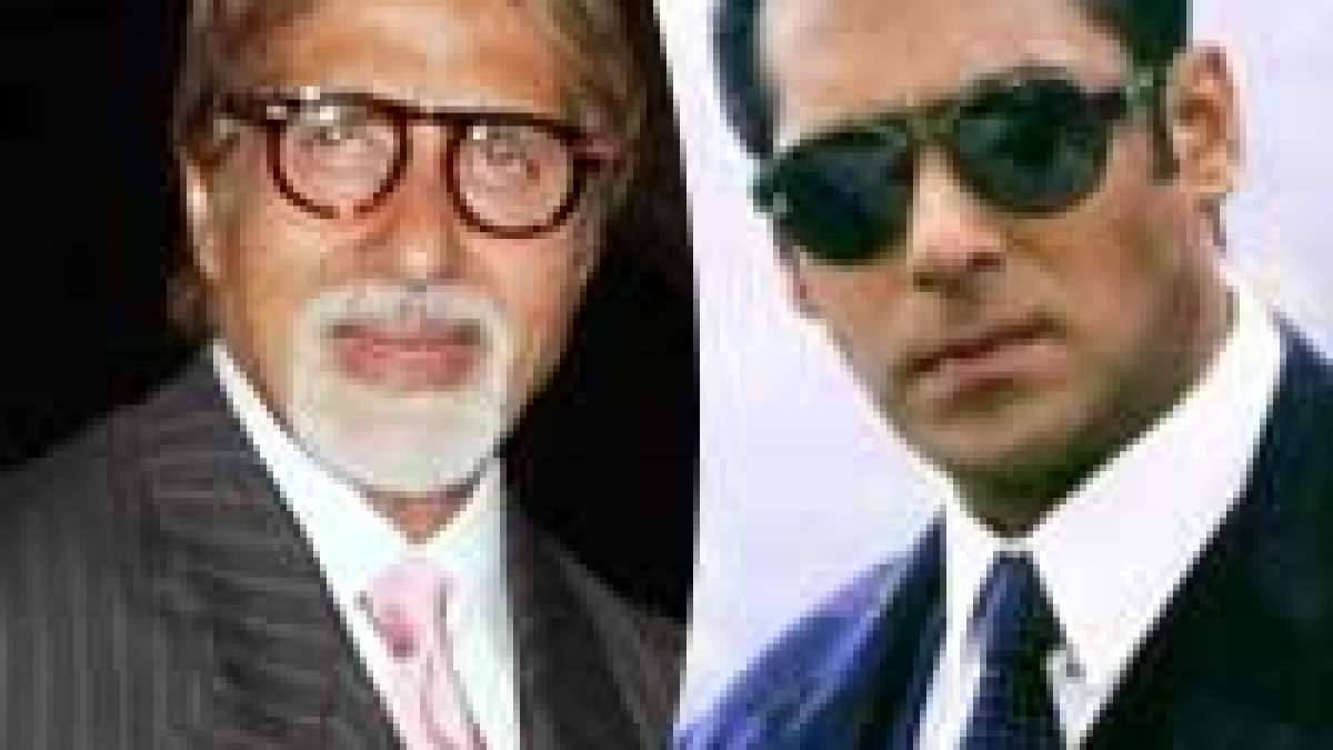 Superstar Amitabh Bachchan Actor Salman Khan STAR CINTAA Superstars