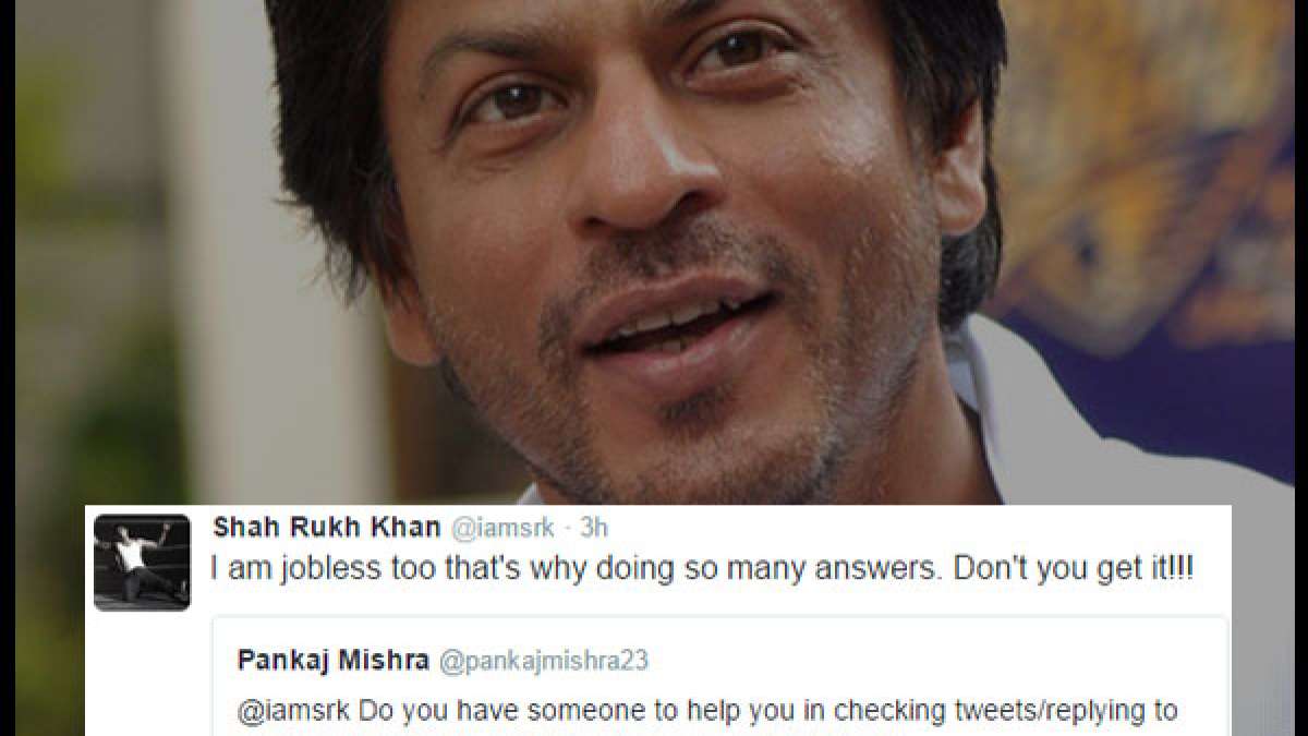 Shahrukh Khan Q&A Twitter Session, Shahrukh Khan Funny Twitter Replies, SRK Twitter Live Chat, - Filmibeat Shahrukh Khan Q&A Twitter Session, Shahrukh Khan Funny Twitter Replies, SRK Twitter Live Chat, - Filmibeat