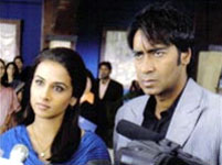 Still from Halla Bol Still from Halla Bol