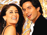 Shahid Kapoor and Kareena Kapoor Shahid Kapoor and Kareena Kapoor