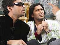 Arshad and Irrfan Arshad and Irrfan