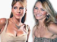 Eva Mendes and Cameron Diaz Eva Mendes and Cameron Diaz