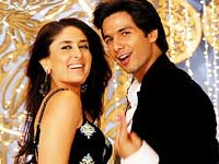 Kareena Kapoor and Shahid Kapoor Kareena Kapoor and Shahid Kapoor