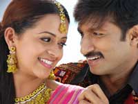 Bhavana and Gopichand in Ontari Bhavana and Gopichand in Ontari