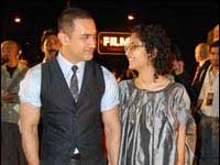Aamir Khan with wife Kiran Rao Aamir Khan with wife Kiran Rao
