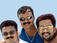 Jayasurya Kunchako Boban and Prithviraj Jayasurya Kunchako Boban and Prithviraj