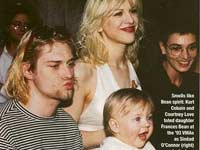 Courtney Love and Kurt Cobain in 1993 Courtney Love and Kurt Cobain in 1993