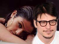 Helena Christensen and Josh Hartnett Helena Christensen and Josh Hartnett