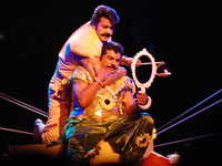 Mohanlal On Stage Mohanlal On Stage
