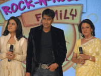 Ajay Devgan, Kajol and Tanuja Ajay Devgan, Kajol and Tanuja