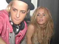 Lindsay Lohan and Samantha Ronson Lindsay Lohan and Samantha Ronson