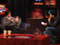 Abhishek Bachchan and Amitabh Bachchan Abhishek Bachchan and Amitabh Bachchan