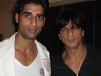 Mohsin Akhtar and Shahrukh Khan Mohsin Akhtar and Shahrukh Khan