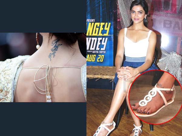 Deepika Padukone Tattoo