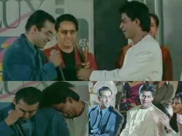 Srk And Sallu In Zee Cine Awards