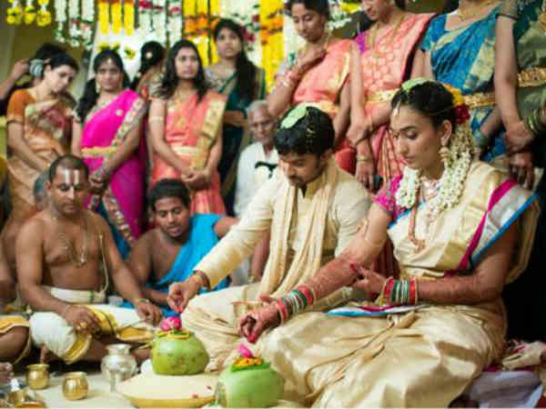 Eega Actor Nani | Anjana Marriage Function | Wedding Photos - Filmibeat