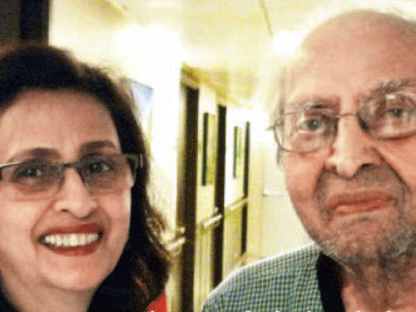 Pran With Daughter