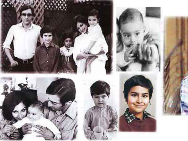 Saif Ali Khan As A Child