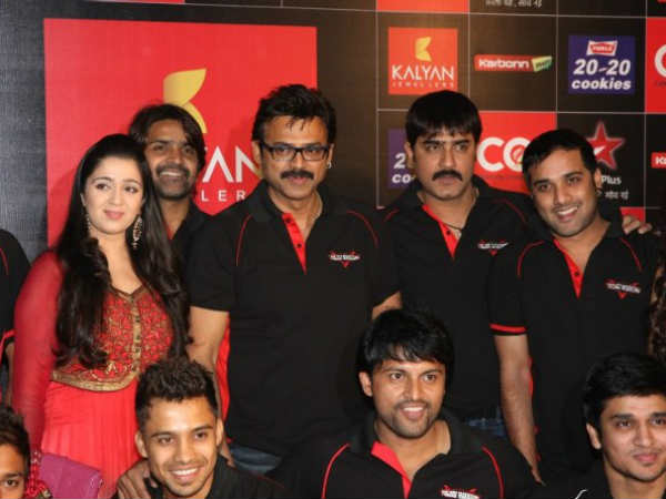 Celebrity Cricket League | CCL 3 Curtain Raiser Photos | Telugu Warriors  Pictures - Filmibeat