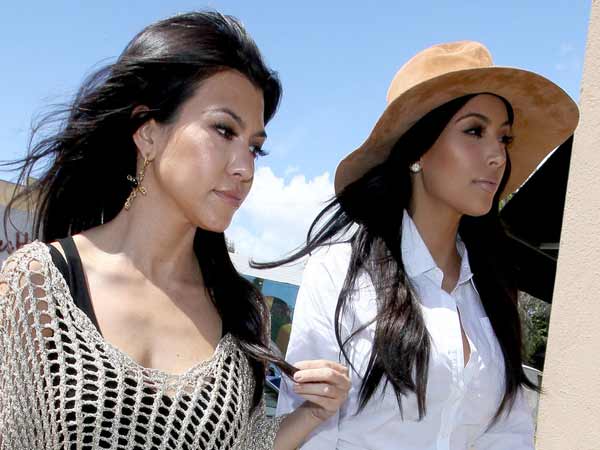 Kim Kardashian And Kourtney