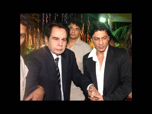 Shahrukh and Dilip Kumar