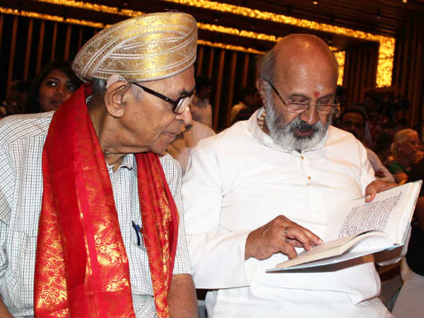 PBS Srinivas WIth Senior Actor Shivaram