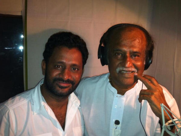 Rajini With Resul Pookutty