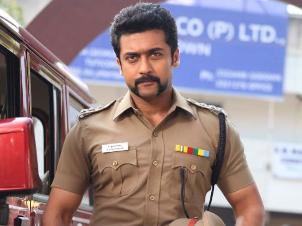 Surya Looked Super In A Police Role