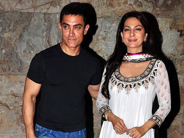 Aamir Khan And Juhi Chawla